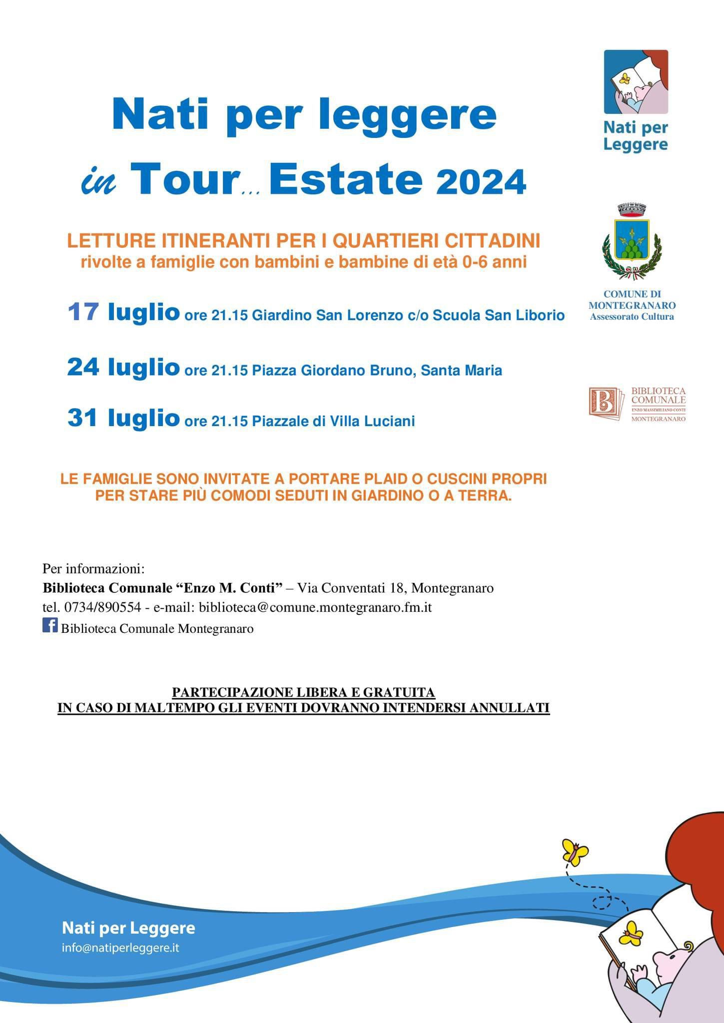 Nati per leggere tour